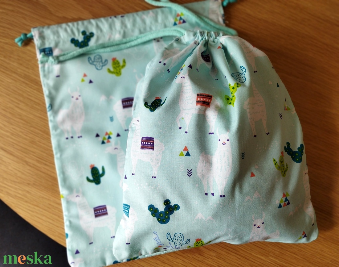 Lámás újratasak 2 db/csomag - táska & tok - bevásárlás & shopper táska - zöldség/gyümölcs zsák - Meska.hu