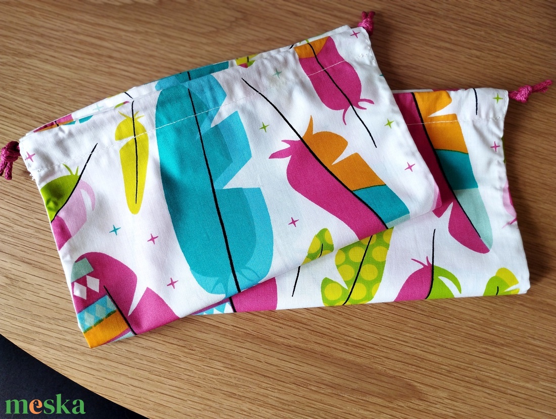 Tollas újratasak 2 db/csomag - táska & tok - bevásárlás & shopper táska - zöldség/gyümölcs zsák - Meska.hu