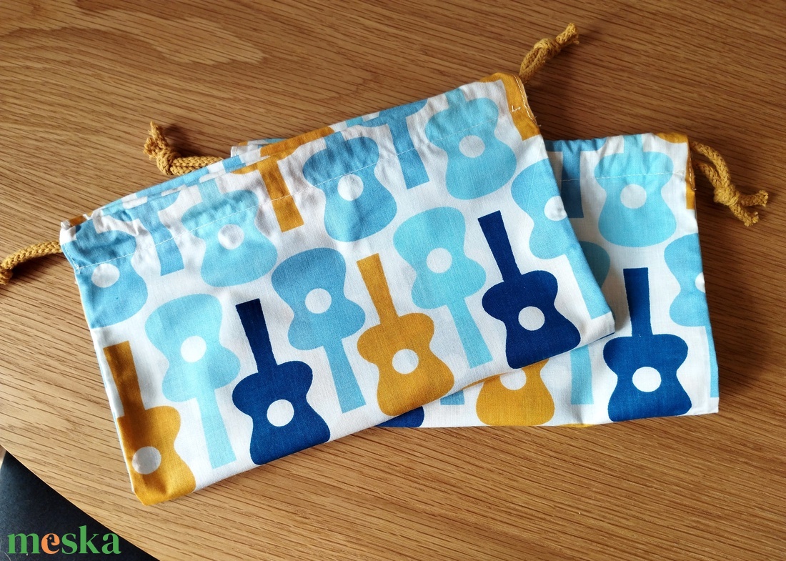 Gitáros újratasak 2 db/csomag - táska & tok - bevásárlás & shopper táska - zöldség/gyümölcs zsák - Meska.hu