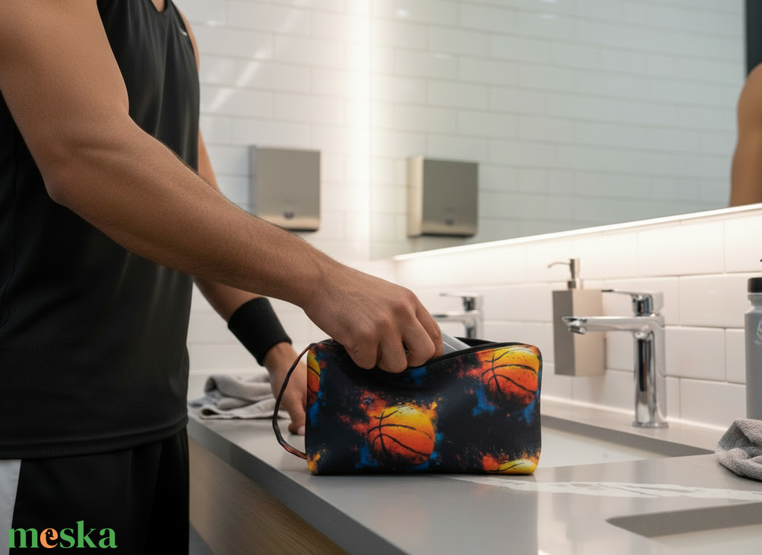 Kosaras vízlepergetős neszesszer  - táska & tok - neszesszer - Meska.hu
