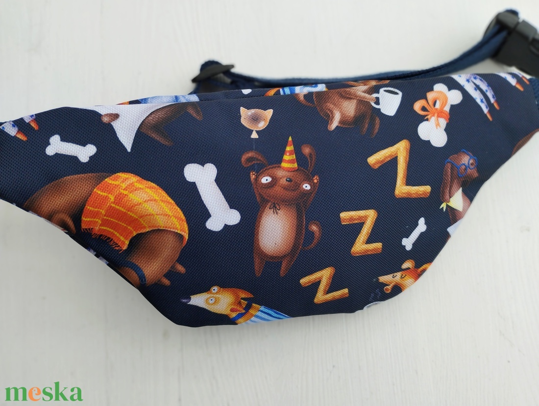 Kutyás gyerek övtáska  - táska & tok - övtáska - Meska.hu