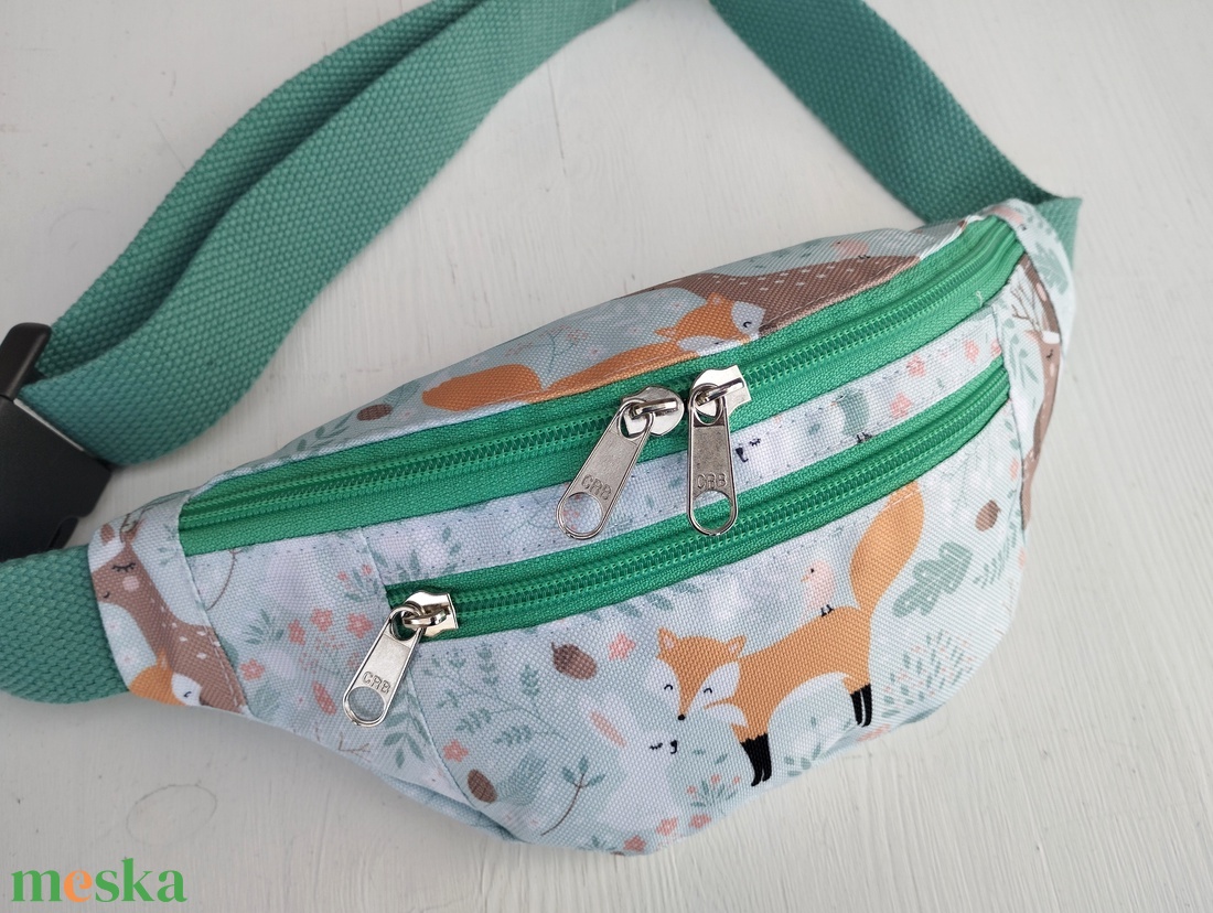 Rókás gyerek övtáska  - táska & tok - övtáska - Meska.hu