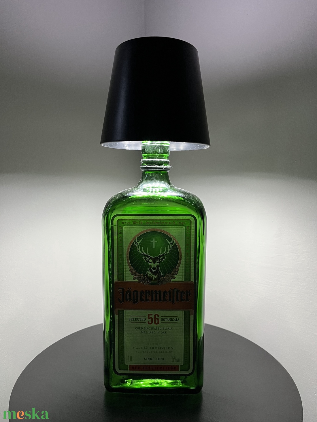 Jagermeister éjjeli lámpa - otthon & életmód - lámpa - asztali lámpa - Meska.hu