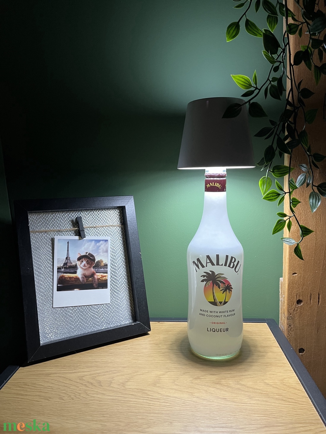 Malibu éjjeli lámpa - otthon & életmód - lámpa - asztali lámpa - Meska.hu