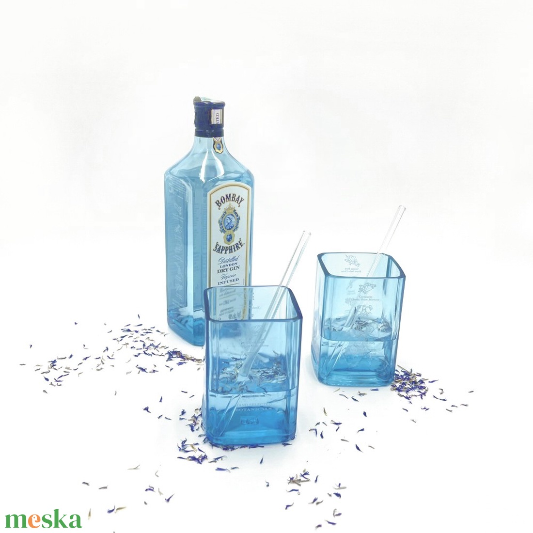 Palack Bombay Gin pohár készlet : 6 db pohár - otthon & életmód - konyhafelszerelés, tálalás - tálalás - pohár - Meska.hu Palack Bombay Gin pohár készlet : 6 db pohár - otthon & életmód - konyhafelszerelés, tálalás - tálalás - pohár - Meska.hu