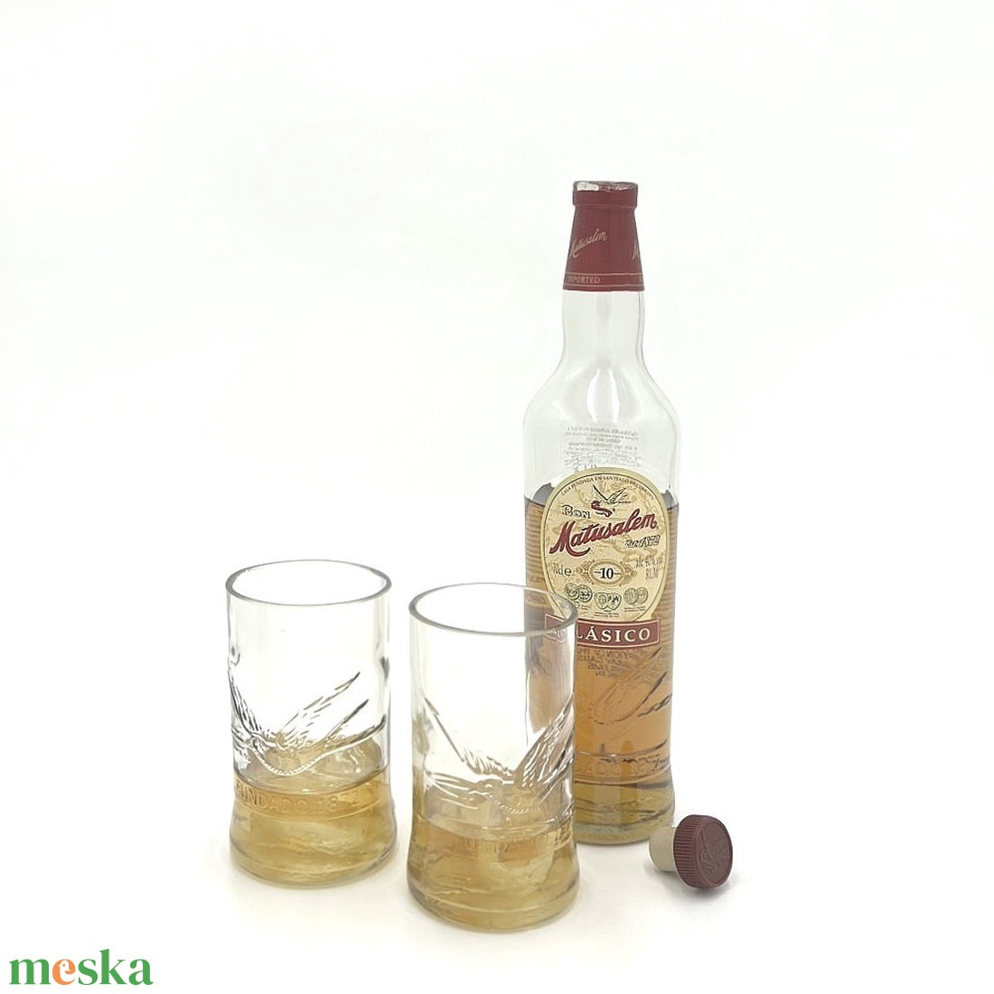 Palack Matusalem Rum pohár készlet : 6 db pohár - otthon & életmód - konyhafelszerelés, tálalás - tálalás - pohár - Meska.hu Palack Matusalem Rum pohár készlet : 6 db pohár - otthon & életmód - konyhafelszerelés, tálalás - tálalás - pohár - Meska.hu