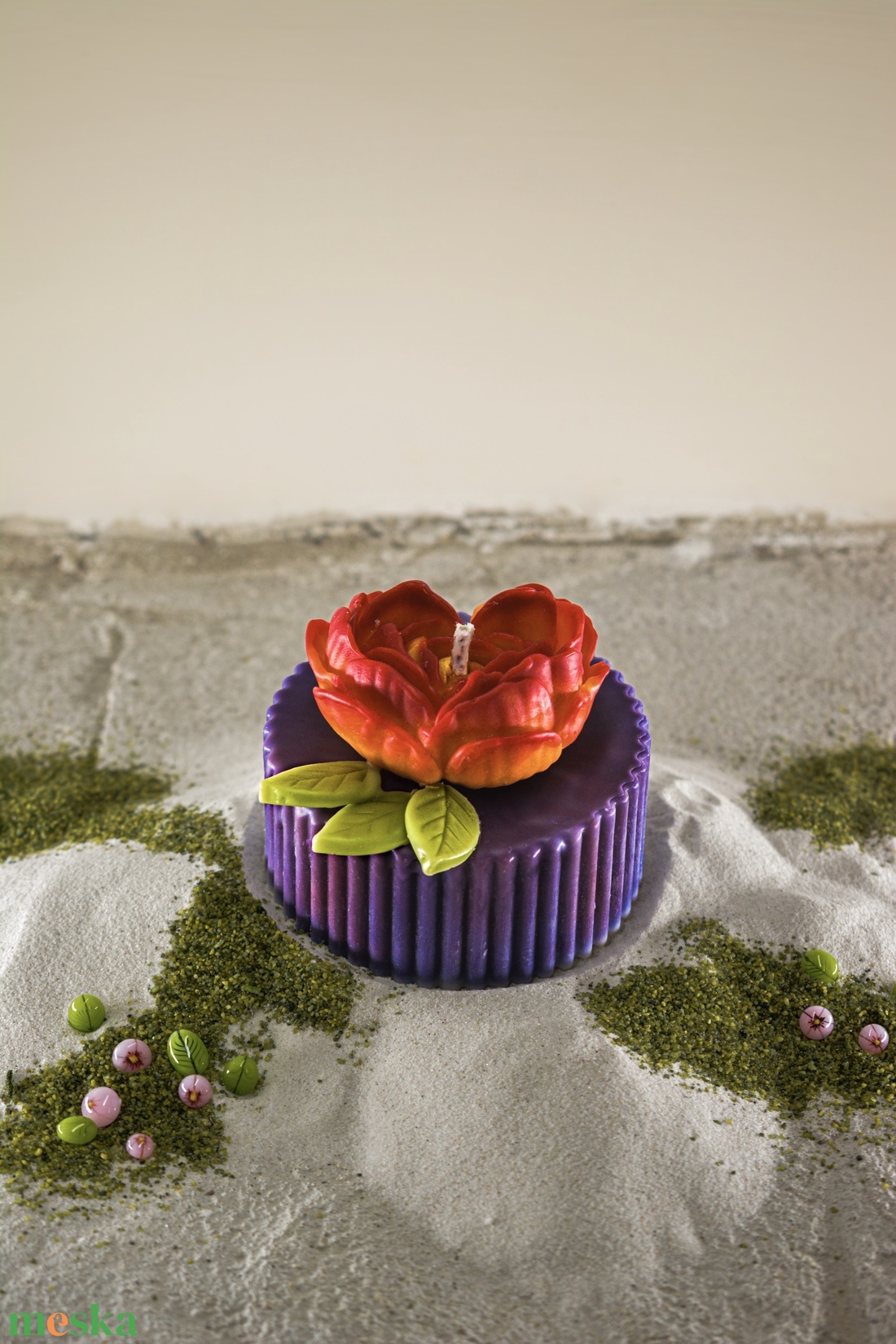 Virágos tortácska gyertya - piros - otthon & életmód - gyertya, illat, aroma - gyertya - Meska.hu Virágos tortácska gyertya - piros - otthon & életmód - gyertya, illat, aroma - gyertya - Meska.hu