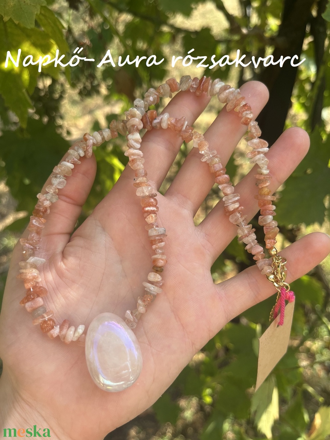 Ásvány nyakláncok - ékszer - nyaklánc - medálos nyaklánc - Meska.hu