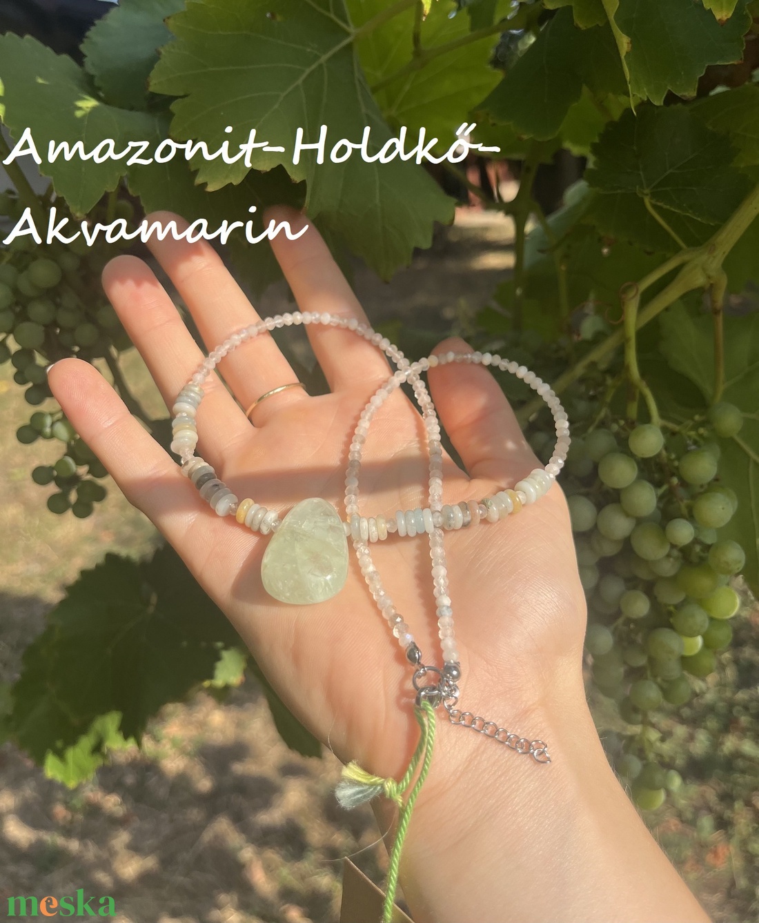 Ásvány nyakláncok - ékszer - nyaklánc - medálos nyaklánc - Meska.hu