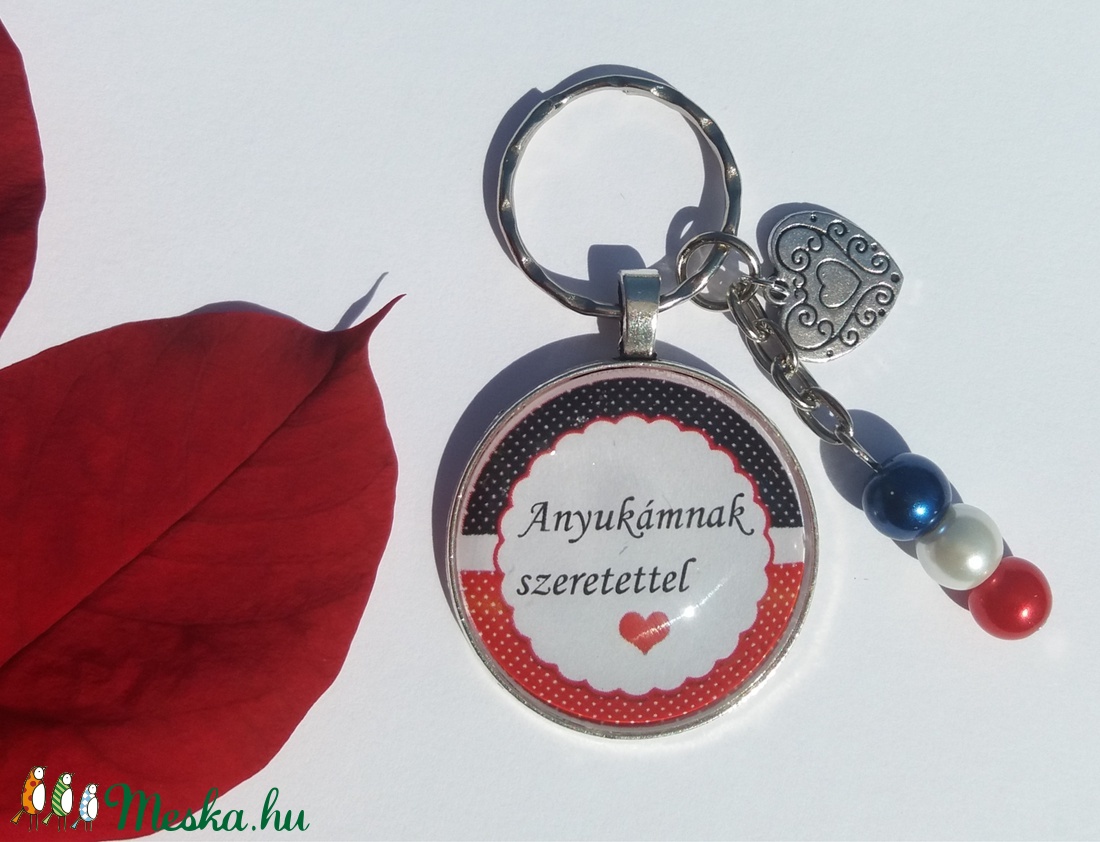 Anyukámnak szeretettel örökké - táska & tok - kulcstartó & táskadísz - kulcstartó - Meska.hu Anyukámnak szeretettel örökké - táska & tok - kulcstartó & táskadísz - kulcstartó - Meska.hu