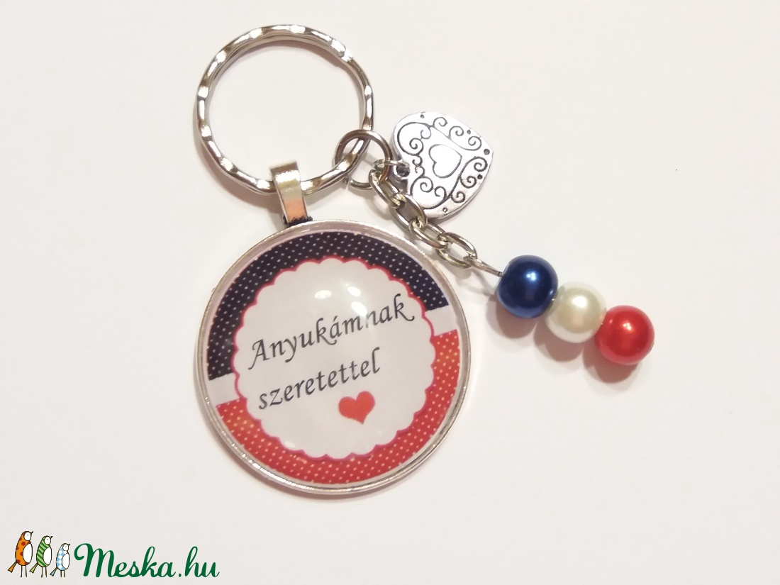 Anyukámnak szeretettel örökké - táska & tok - kulcstartó & táskadísz - kulcstartó - Meska.hu Anyukámnak szeretettel örökké - táska & tok - kulcstartó & táskadísz - kulcstartó - Meska.hu