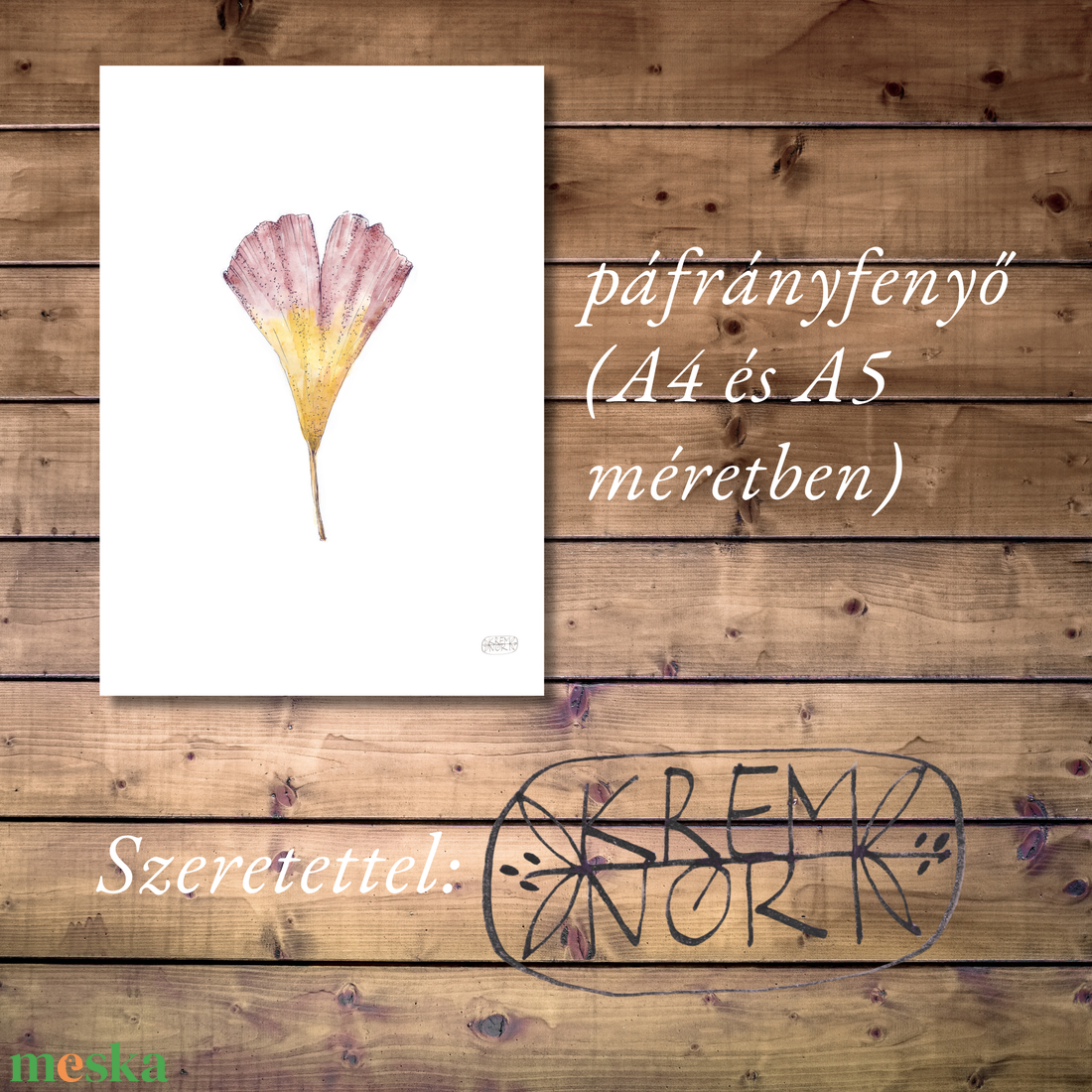 NYOMTATHATÓ Természet ihlette botanikai kép: Páfrányfenyő - művészet - grafika & illusztráció - digitális - Meska.hu