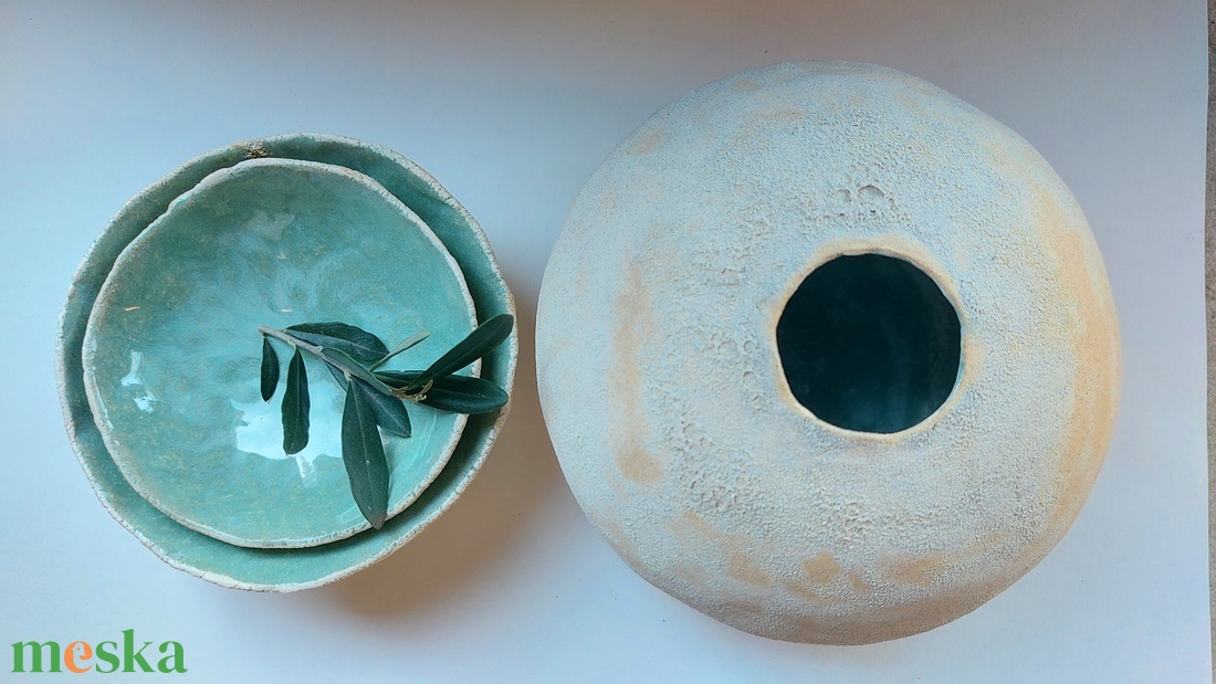 Egyedi, kerek váza - gömböc - otthon & életmód - dekoráció - virágdísz és tartó - váza - Meska.hu