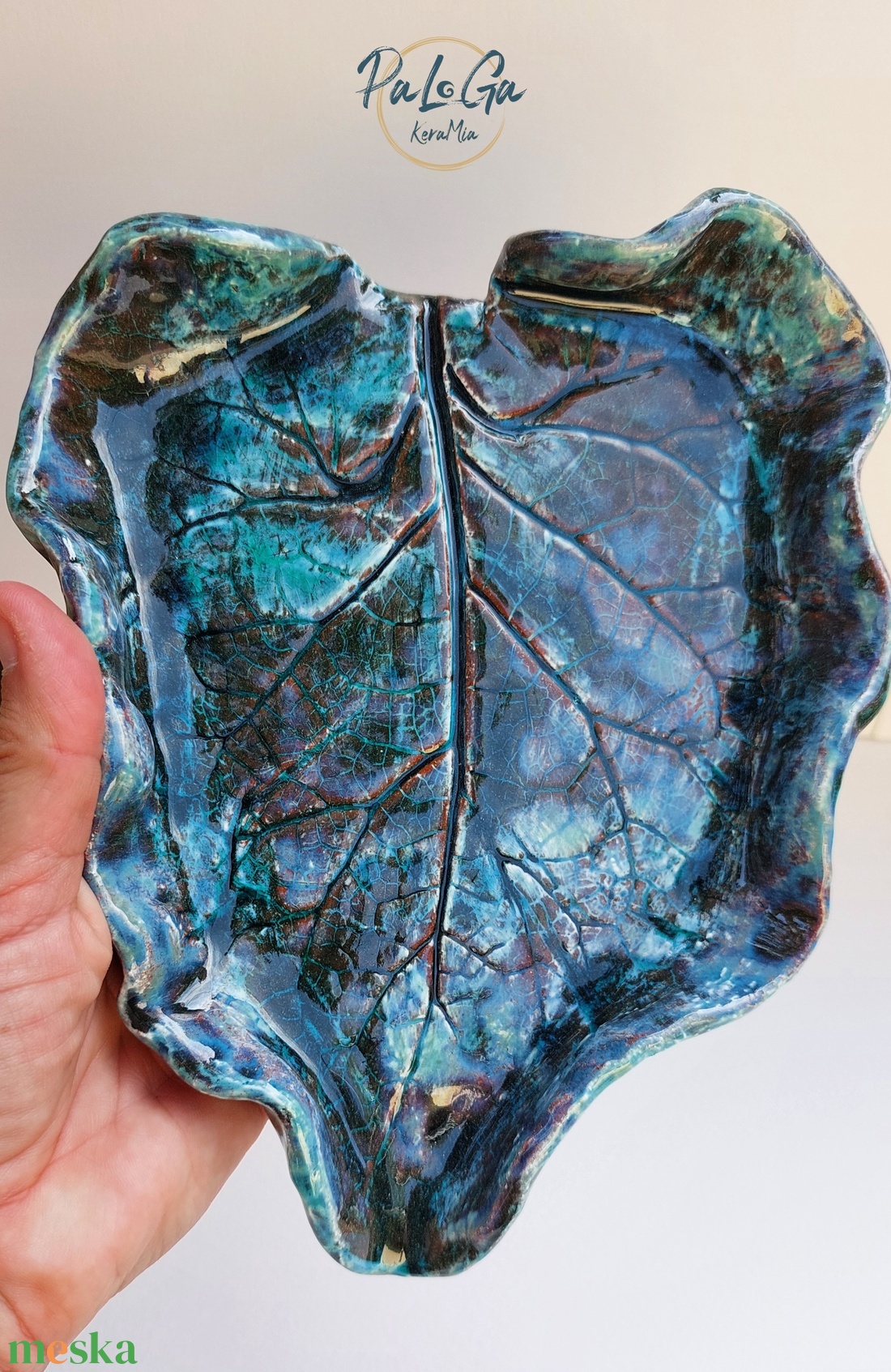 2 darabos, egyedi, kerámia kínálószett - otthon & életmód - konyhafelszerelés, tálalás - tálalás - kínálótál - Meska.hu