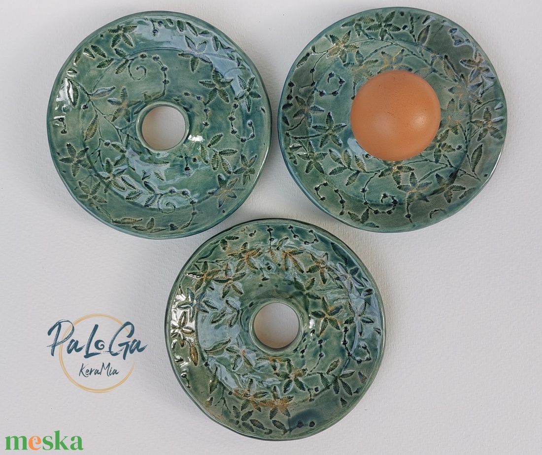 Lágytojás tartó tálka - otthon & életmód - konyhafelszerelés, tálalás - tálalás - tányér & étkészlet - Meska.hu