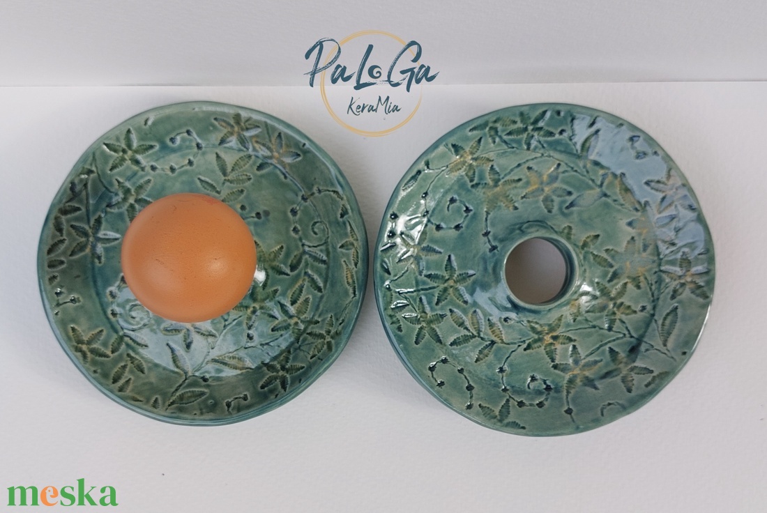 Lágytojás tartó tálka - otthon & életmód - konyhafelszerelés, tálalás - tálalás - tányér & étkészlet - Meska.hu