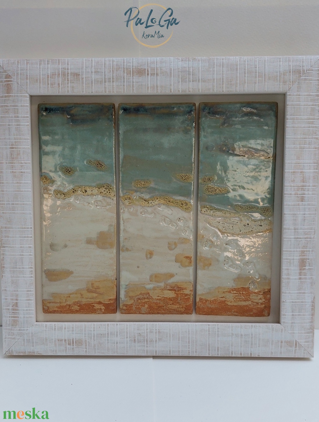 Egyedi kerámiakép fa keretben - otthon & életmód - dekoráció - kép & falikép - több részes kép - Meska.hu