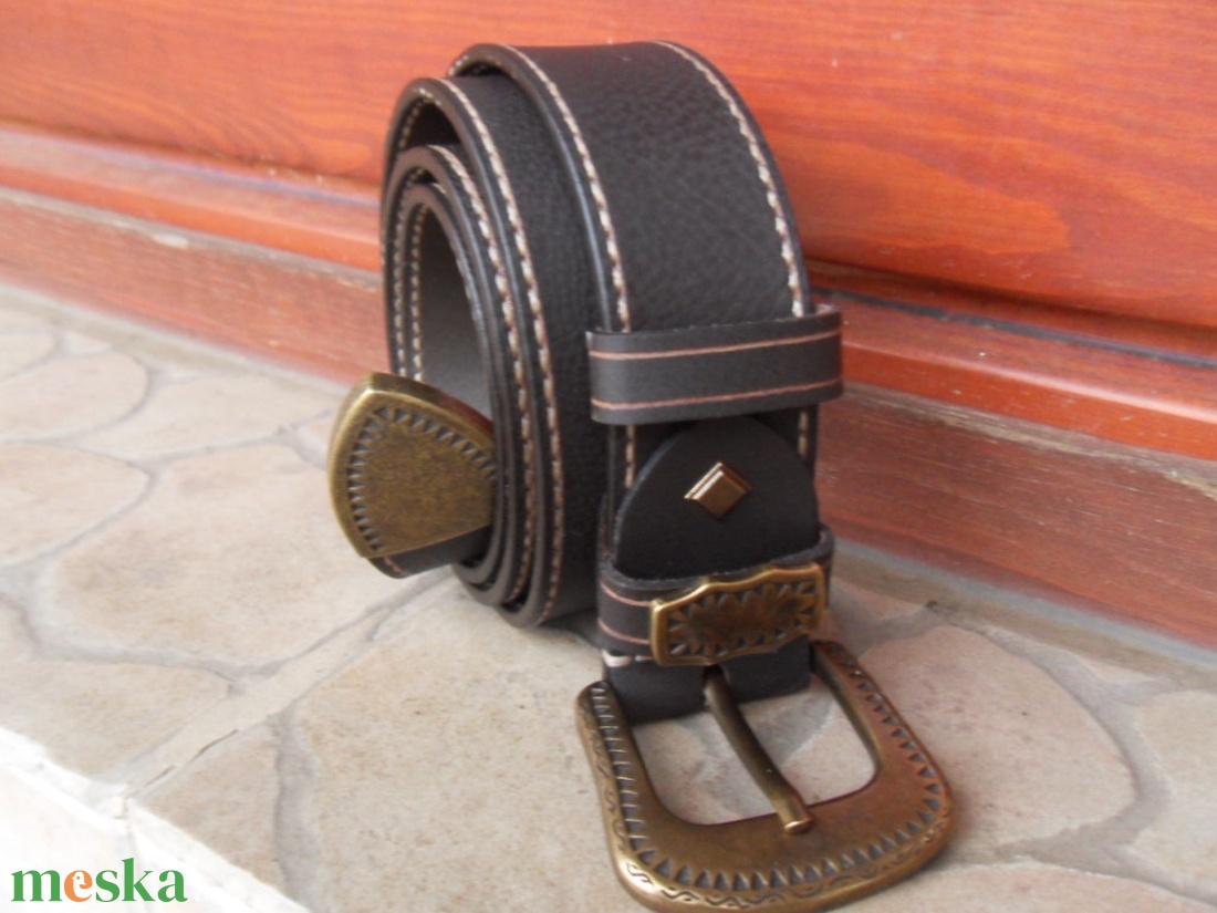 Bőr öv Western Brown - ruha & divat - öv & övcsat - öv - Meska.hu Bőr öv Western Brown - ruha & divat - öv & övcsat - öv - Meska.hu