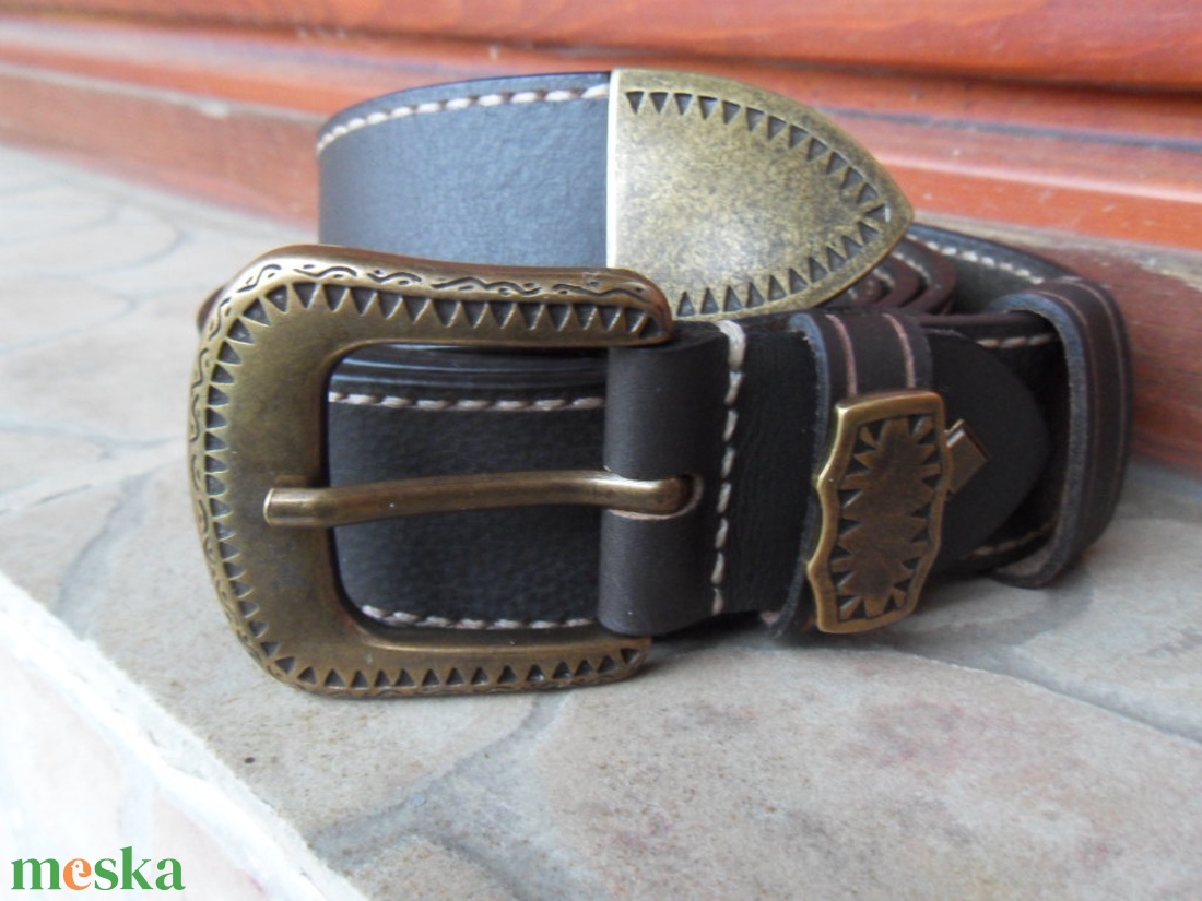 Bőr öv Western Brown - ruha & divat - öv & övcsat - öv - Meska.hu Bőr öv Western Brown - ruha & divat - öv & övcsat - öv - Meska.hu