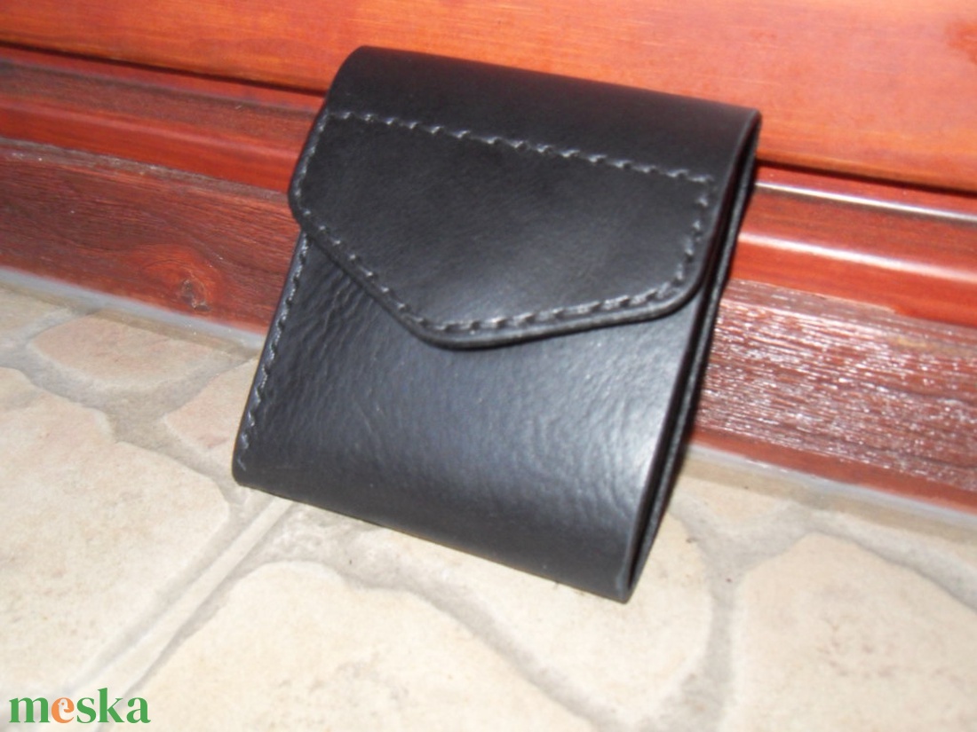Bőr Pénztárca Hajtogatós - táska & tok - pénztárca & más tok - pénztárca - férfi pénztárca - Meska.hu