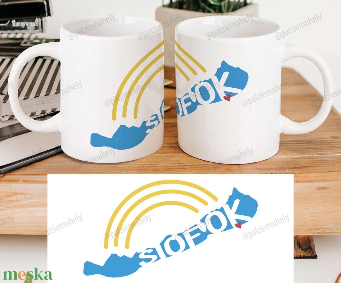 Balaton Kerámia Bögre - Siófok - otthon & életmód - konyhafelszerelés, tálalás - tálalás - bögre & csésze - Meska.hu