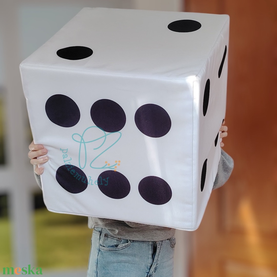 Óriás dobókocka 40x40 cm - játék & sport - sport és kikapcsolódás - más játékok, sportok - Meska.hu