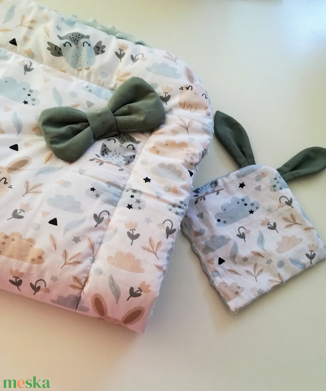 Újszülött pólya  - otthon & életmód - babaszoba, gyerekszoba - babaszoba, gyerekszoba - Meska.hu