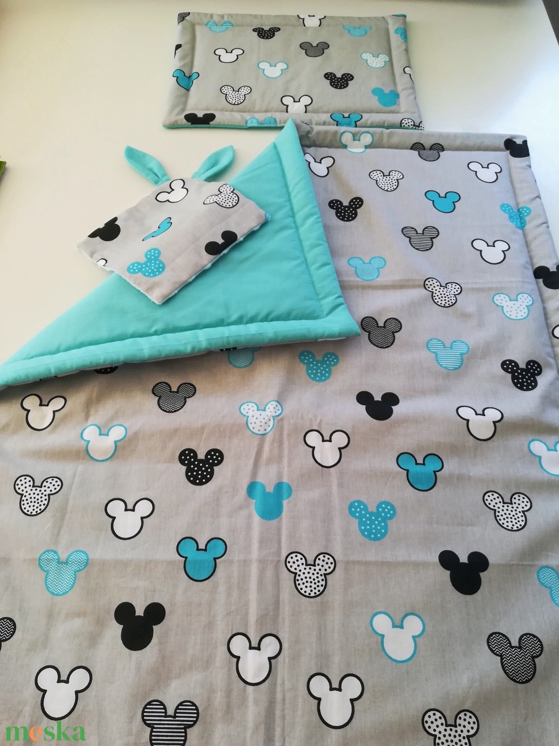 2 részes ágynemű szett  - otthon & életmód - babaszoba, gyerekszoba - baba ágynemű - Meska.hu