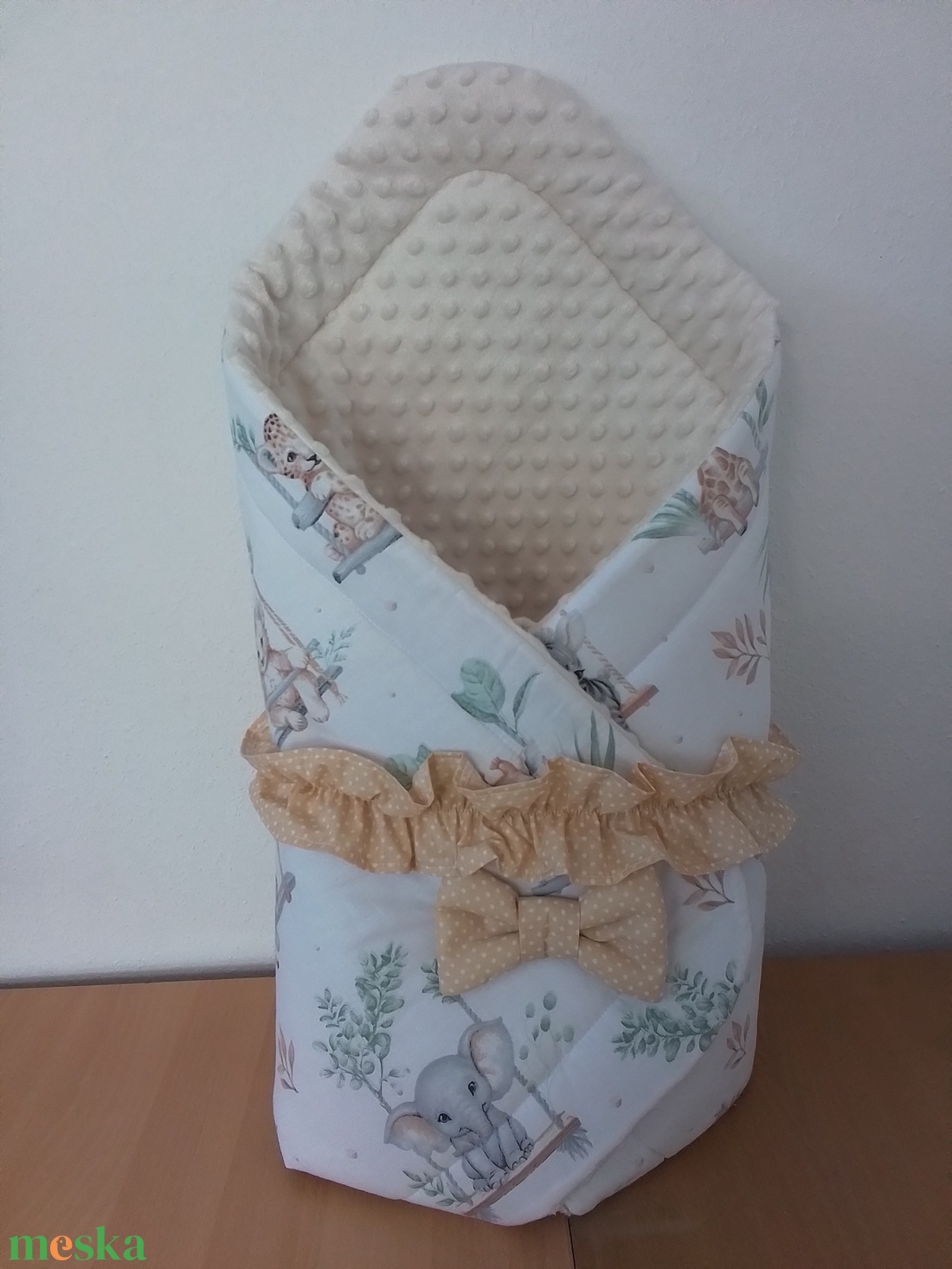 Újszülött pólya  - otthon & életmód - babaszoba, gyerekszoba - pólya - Meska.hu