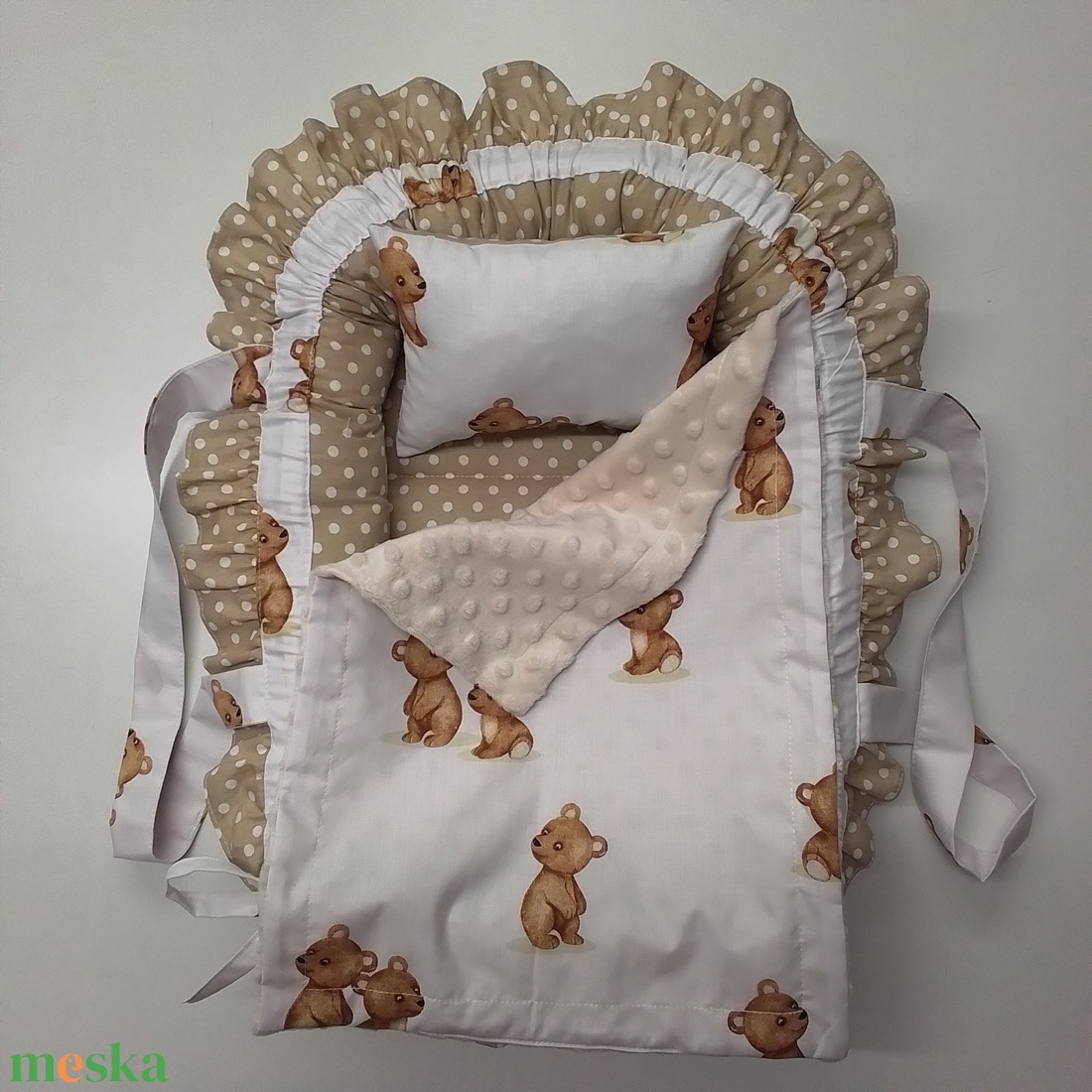 Játék babafészek - játék & sport - baba & babaház - babaruha, babakellék - Meska.hu