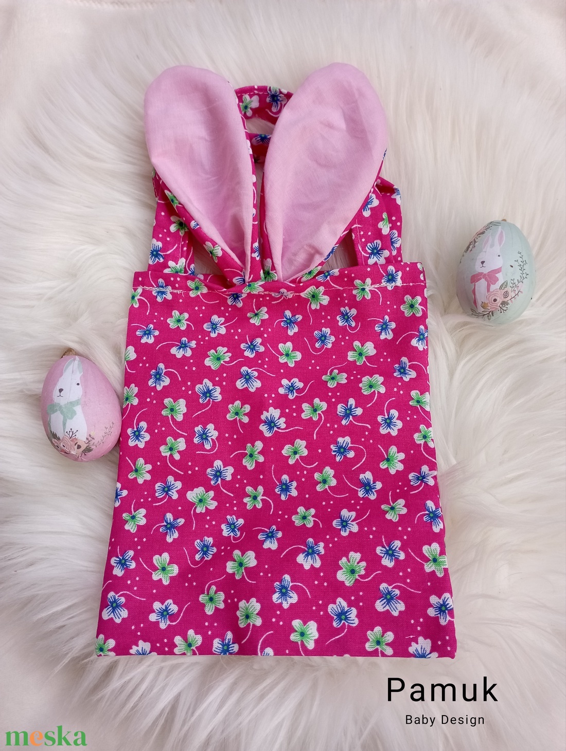 Húsvéti tojáskereső zsák, táska gyerekeknek - táska & tok - bevásárlás & shopper táska - shopper, textiltáska, szatyor - Meska.hu