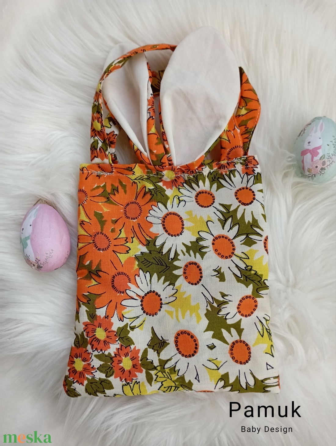 Húsvéti tojáskereső zsák, táska gyerekeknek - táska & tok - bevásárlás & shopper táska - shopper, textiltáska, szatyor - Meska.hu