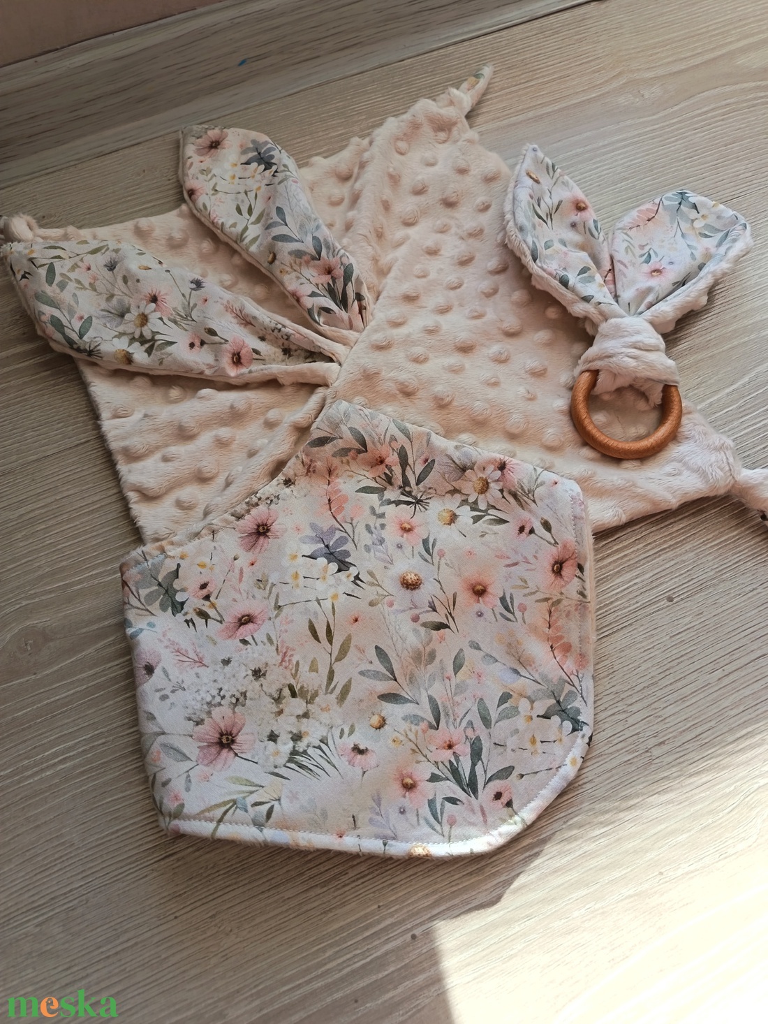 Szundikendő szett virágok  - játék & sport - 3 éves kor alattiaknak - alvóka & rongyi - Meska.hu