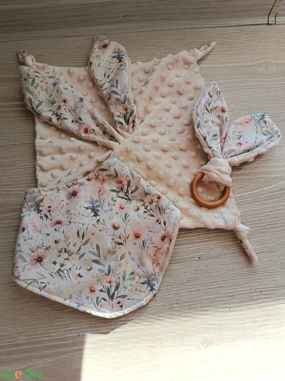 Szundikendő szett virágok  - játék & sport - 3 éves kor alattiaknak - alvóka & rongyi - Meska.hu