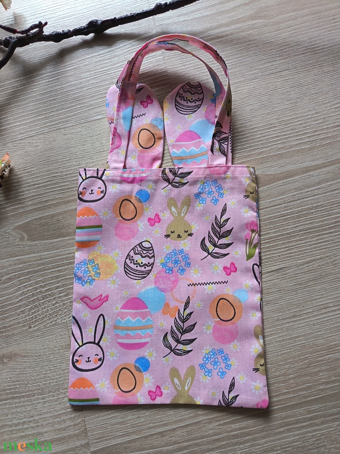 Húsvéti tojáskereső zsák, táska gyerekeknek - ünnepi díszek, dekorációk - húsvéti díszek és dekorációk - húsvéti ajándékátadó - Meska.hu