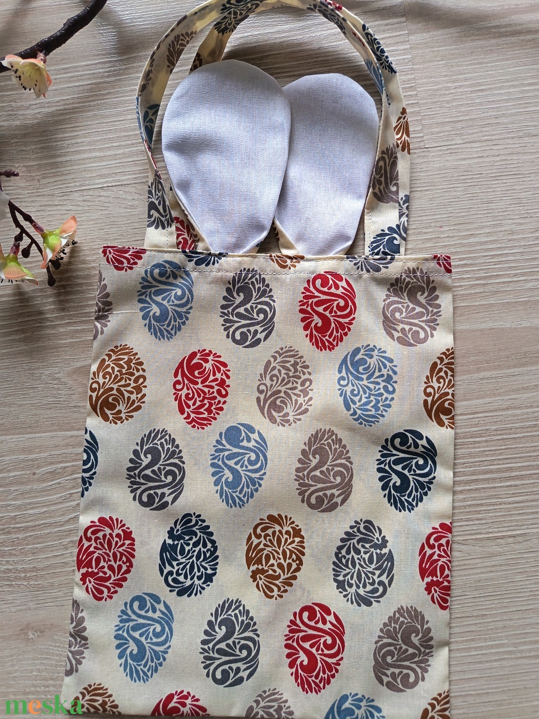 Húsvéti tojáskereső zsák, táska gyerekeknek - ünnepi díszek, dekorációk - húsvéti díszek és dekorációk - húsvéti ajándékátadó - Meska.hu