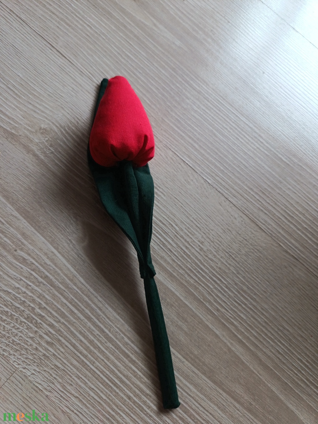 Textil tulipán, örök tulipán, anyák napi tulipán  - otthon & életmód - virágdekoráció - virágok - szálas virág - Meska.hu