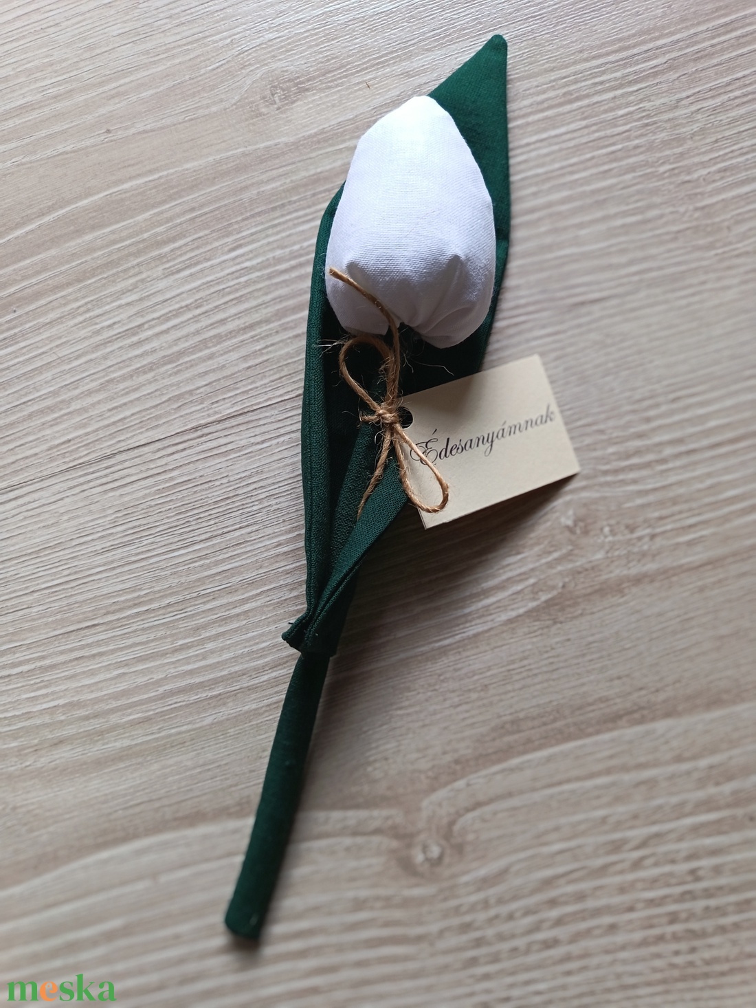 Textil tulipán, örök tulipán, anyák napi tulipán  - otthon & életmód - virágdekoráció - virágok - szálas virág - Meska.hu