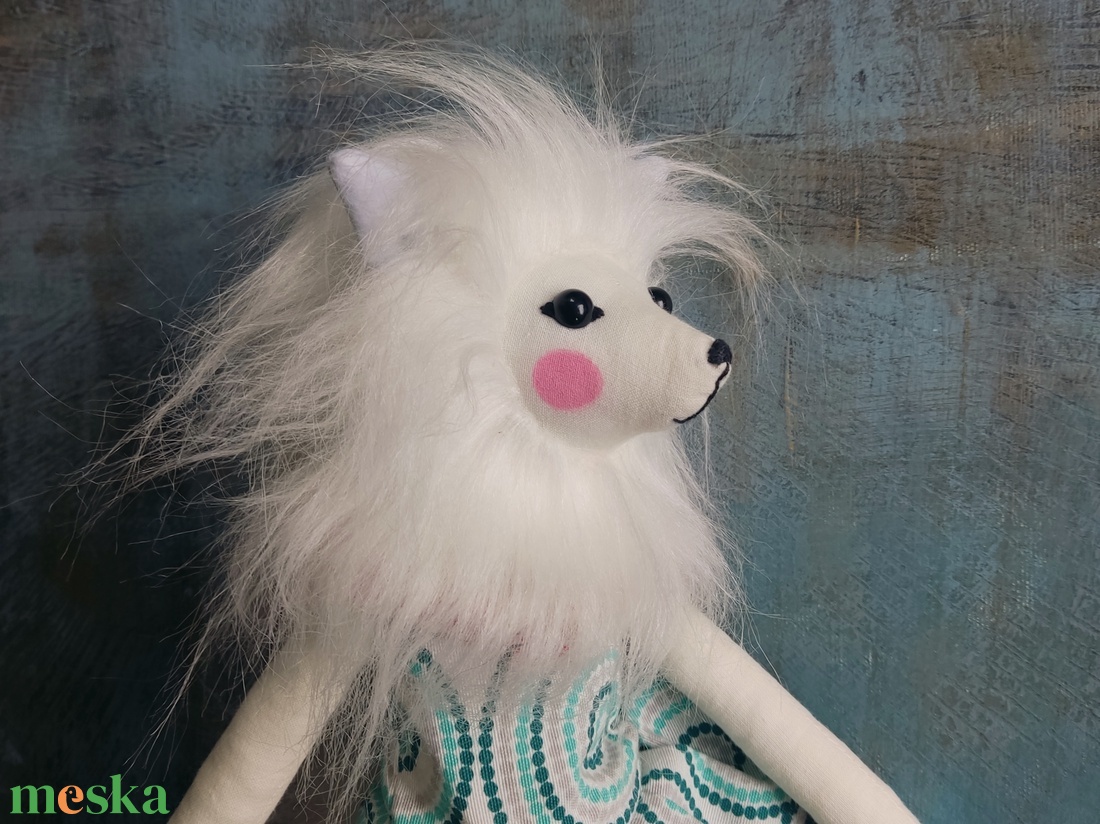 Pamuki sarki róka  - játék & sport - baba & babaház - öltöztethető baba - Meska.hu
