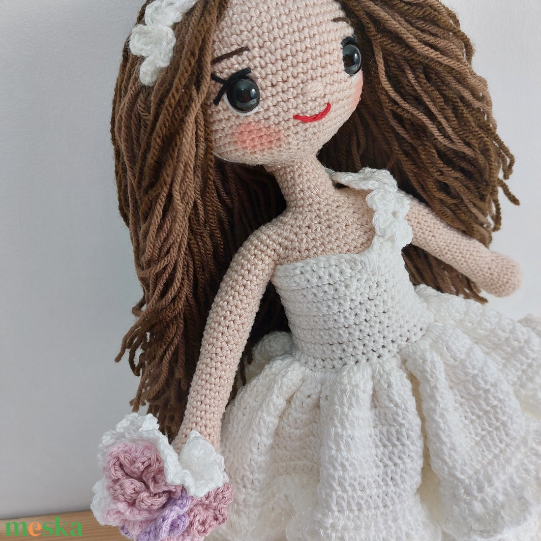LONA baba, horgolt amigurumi - játék & sport - baba & babaház - öltöztethető baba - Meska.hu LONA baba, horgolt amigurumi - játék & sport - baba & babaház - öltöztethető baba - Meska.hu
