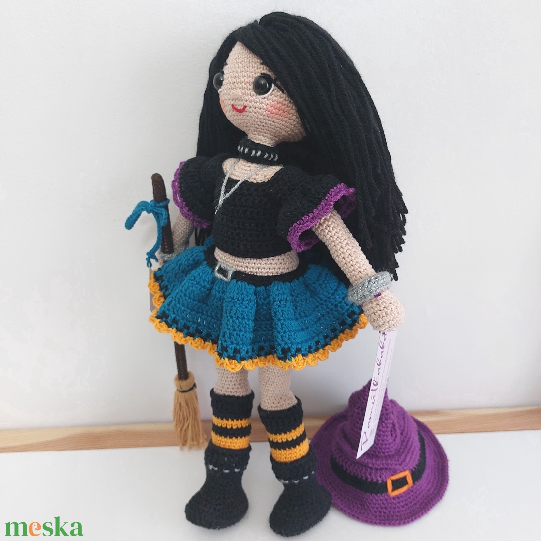 ZELINA baba, amigurumi - játék & sport - baba & babaház - öltöztethető baba - Meska.hu ZELINA baba, amigurumi - játék & sport - baba & babaház - öltöztethető baba - Meska.hu