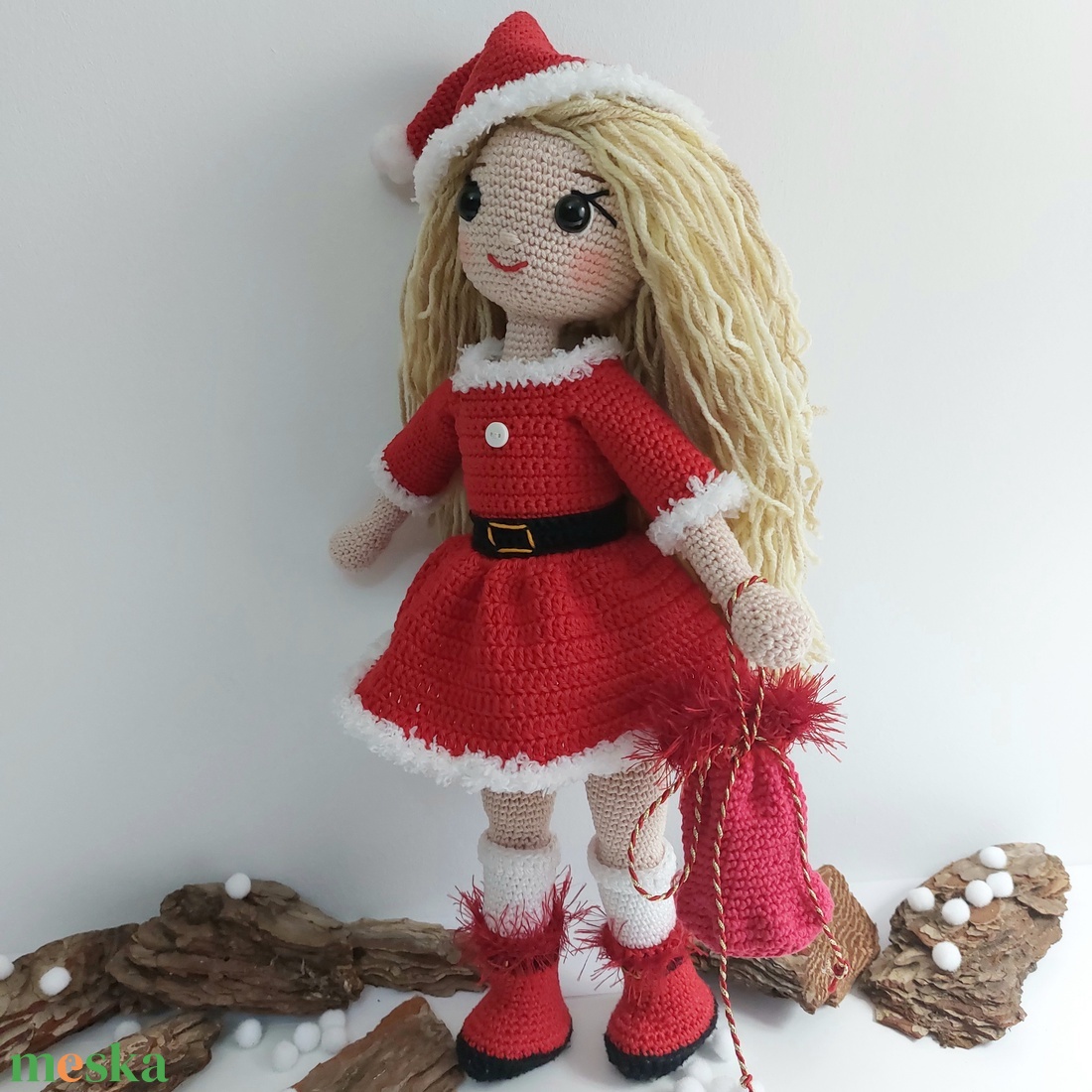 NOELLA baba, amigurumi - játék & sport - baba & babaház - öltöztethető baba - Meska.hu NOELLA baba, amigurumi - játék & sport - baba & babaház - öltöztethető baba - Meska.hu