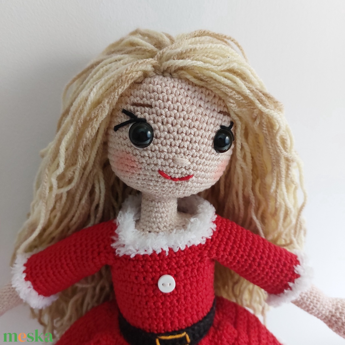 NOELLA baba, amigurumi - játék & sport - baba & babaház - öltöztethető baba - Meska.hu NOELLA baba, amigurumi - játék & sport - baba & babaház - öltöztethető baba - Meska.hu