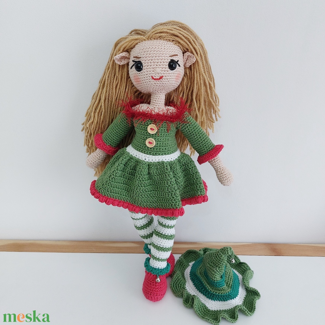 ÉDA baba, amigurumi - játék & sport - baba & babaház - öltöztethető baba - Meska.hu ÉDA baba, amigurumi - játék & sport - baba & babaház - öltöztethető baba - Meska.hu