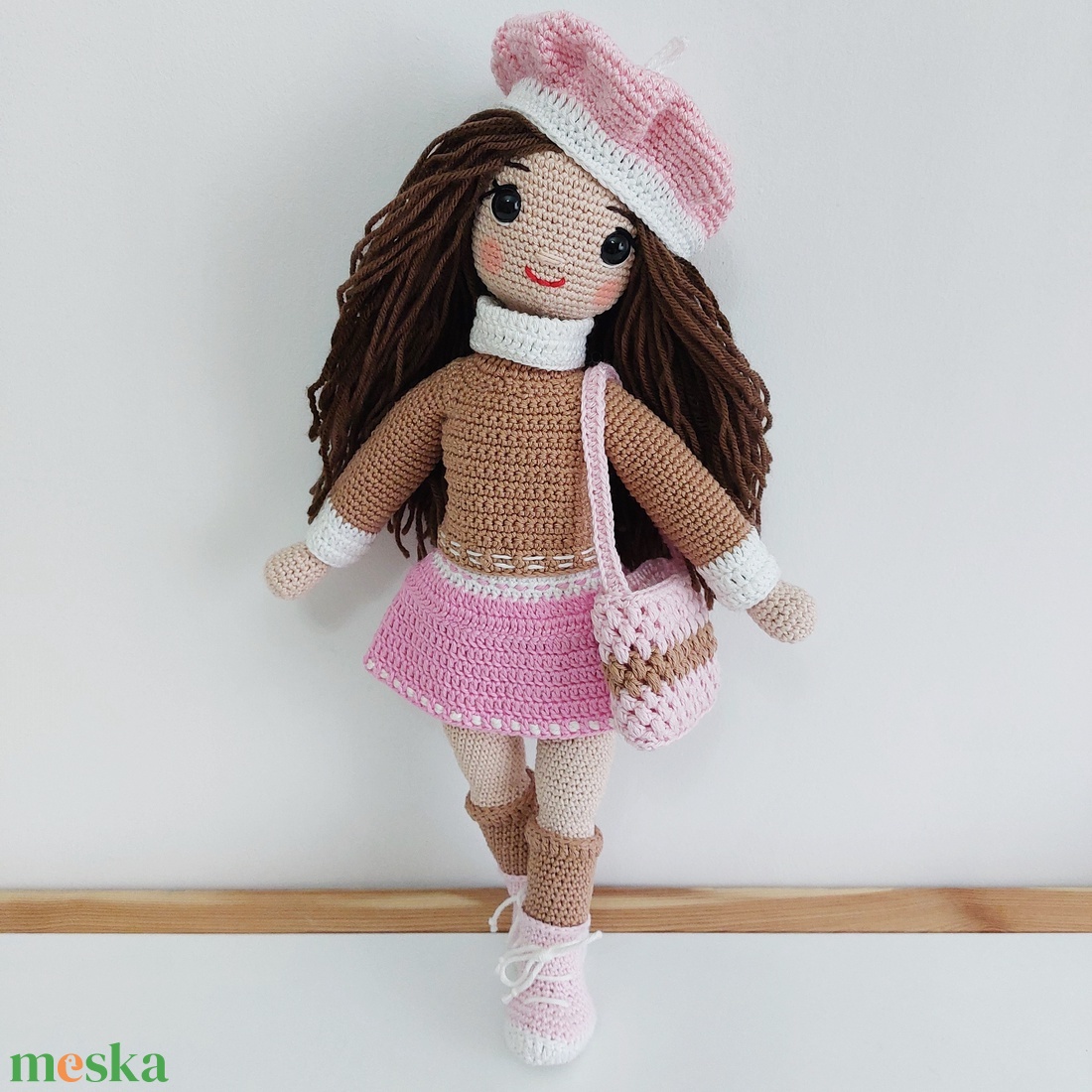MILLA baba, amigurumi - játék & sport - baba & babaház - öltöztethető baba - Meska.hu MILLA baba, amigurumi - játék & sport - baba & babaház - öltöztethető baba - Meska.hu