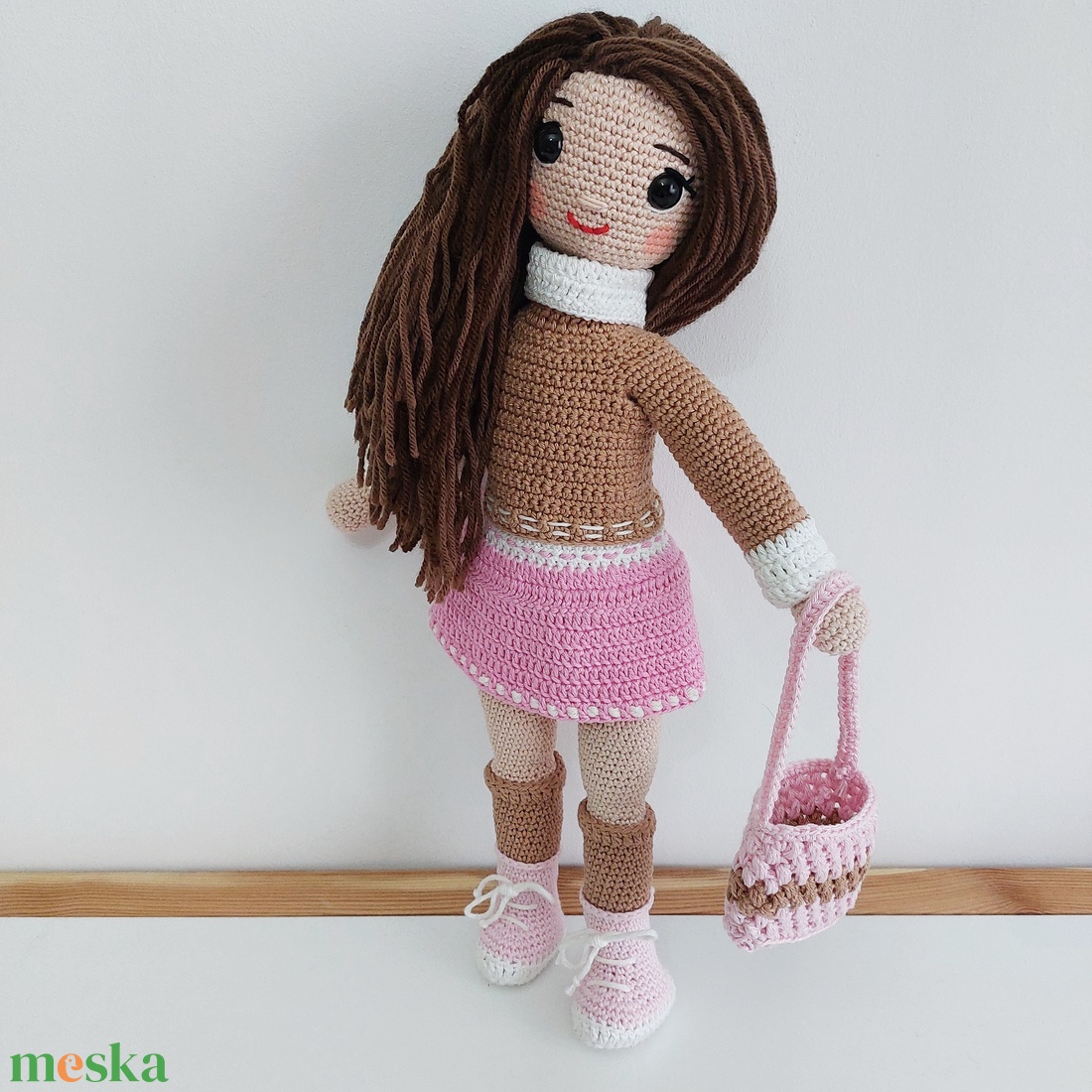 MILLA baba, amigurumi - játék & sport - baba & babaház - öltöztethető baba - Meska.hu MILLA baba, amigurumi - játék & sport - baba & babaház - öltöztethető baba - Meska.hu