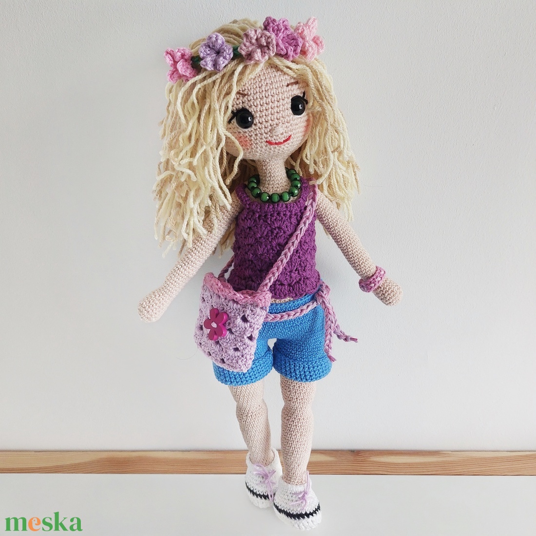 amigurumi baba, VIOLETT baba - játék & sport - baba & babaház - öltöztethető baba - Meska.hu amigurumi baba, VIOLETT baba - játék & sport - baba & babaház - öltöztethető baba - Meska.hu
