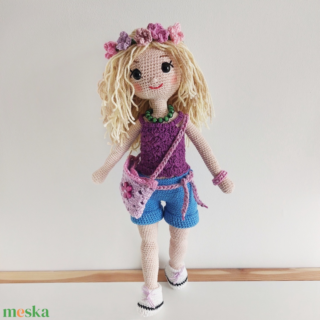 amigurumi baba, VIOLETT baba - játék & sport - baba & babaház - öltöztethető baba - Meska.hu amigurumi baba, VIOLETT baba - játék & sport - baba & babaház - öltöztethető baba - Meska.hu
