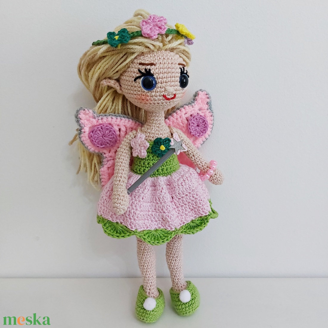 amigurumi tündérlány, Kamilla - játék & sport - baba & babaház - öltöztethető baba - Meska.hu amigurumi tündérlány, Kamilla - játék & sport - baba & babaház - öltöztethető baba - Meska.hu