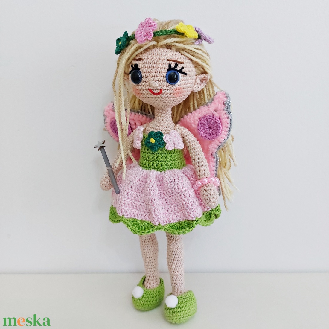 amigurumi tündérlány, Kamilla - játék & sport - baba & babaház - öltöztethető baba - Meska.hu amigurumi tündérlány, Kamilla - játék & sport - baba & babaház - öltöztethető baba - Meska.hu